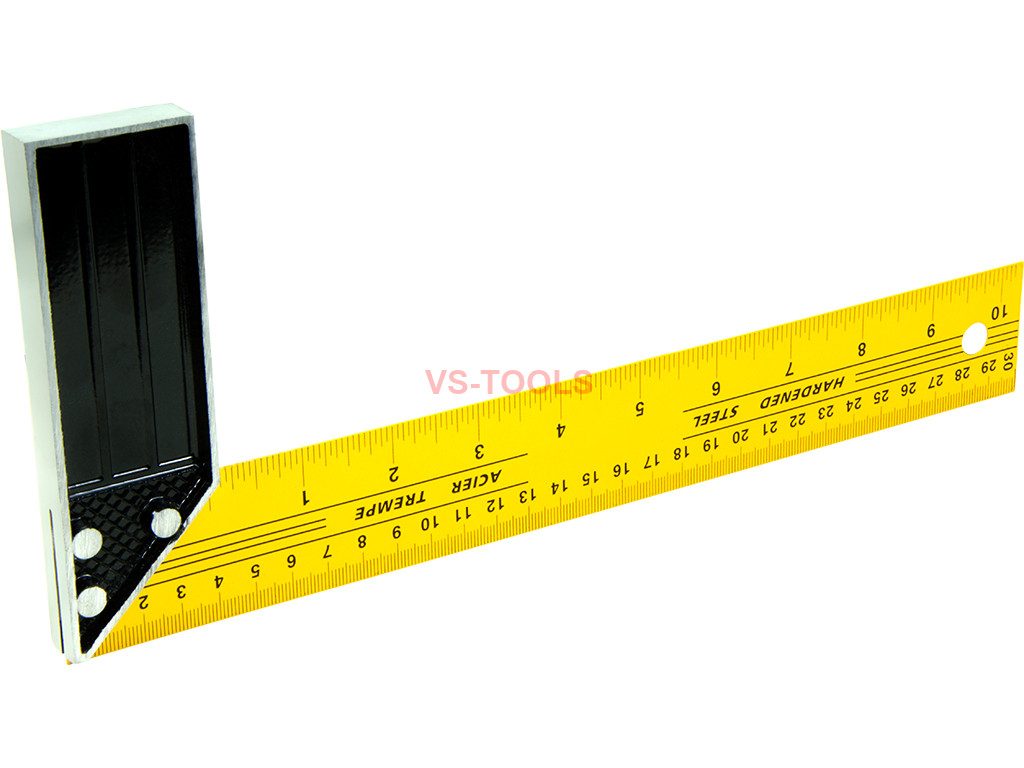 12 inches 30cm Construction Carpenter Ruler L Shape Angle Square Ruler